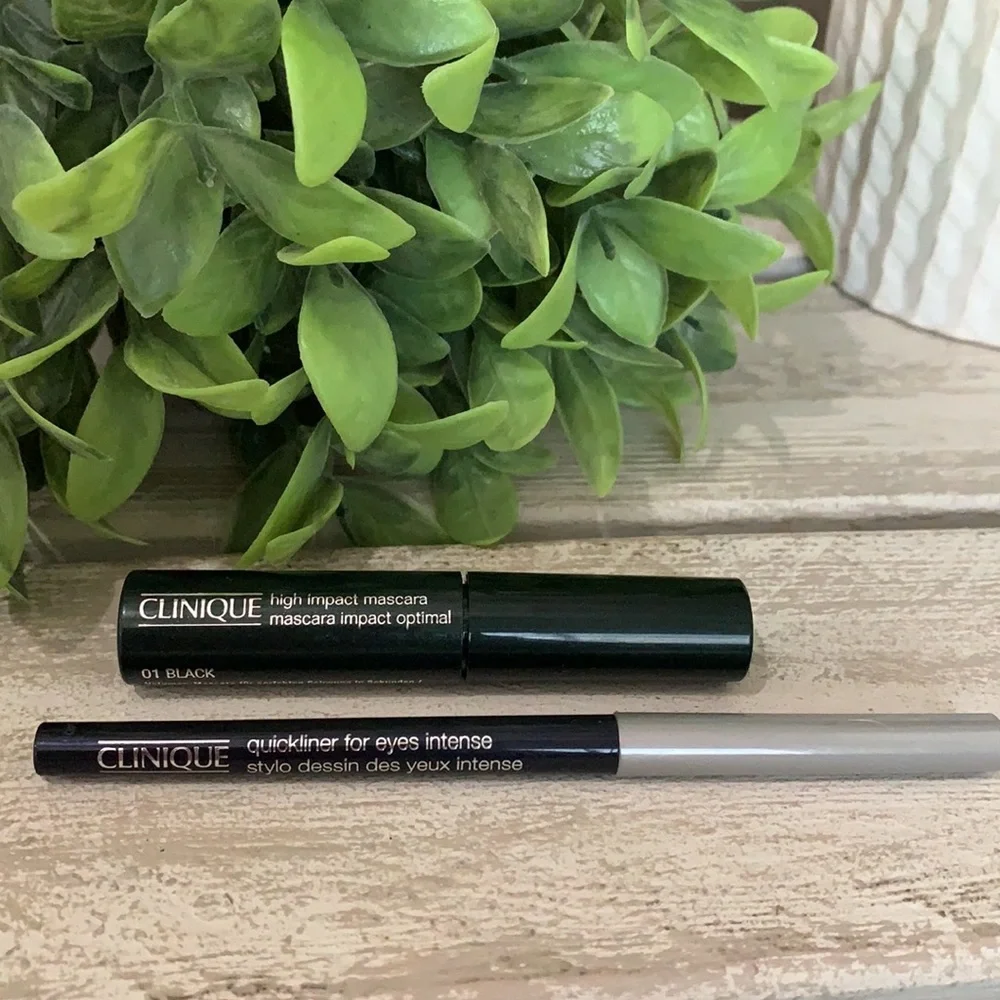 Quick-Liner 🍃🆕🍃Clinique Mascara .14oz & Quick- Eyeliner Set!!